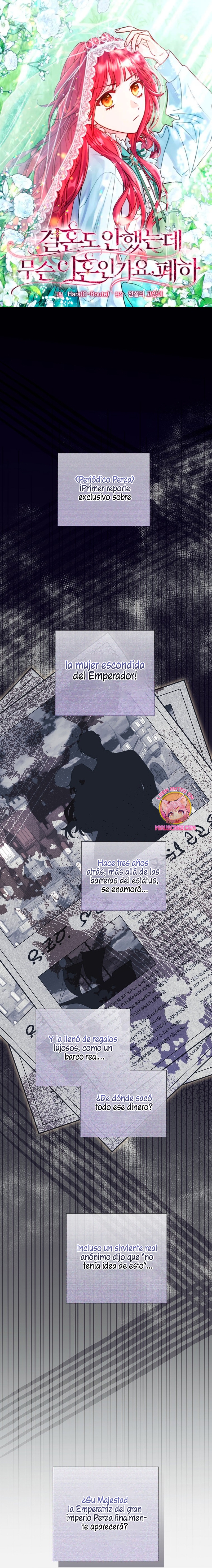 ¿Qué clase de divorcio es éste cuando ni siquiera me he casado, Su Majestad? Capítulo 39 - Page 2