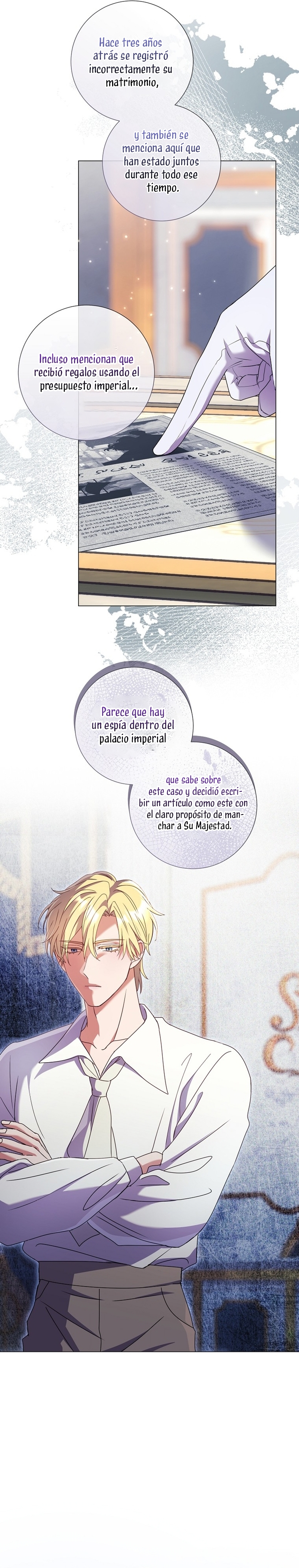 ¿Qué clase de divorcio es éste cuando ni siquiera me he casado, Su Majestad? Capítulo 39 - Page 6