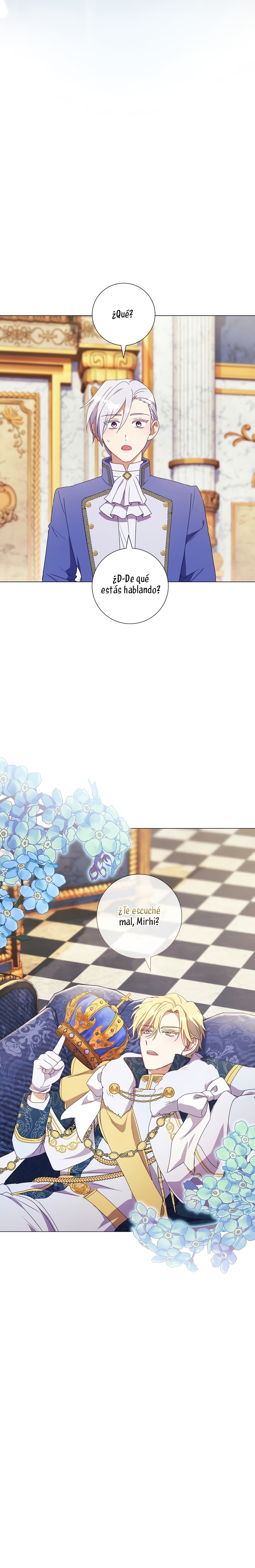 ¿Qué clase de divorcio es éste cuando ni siquiera me he casado, Su Majestad? Capítulo 44 - Page 16