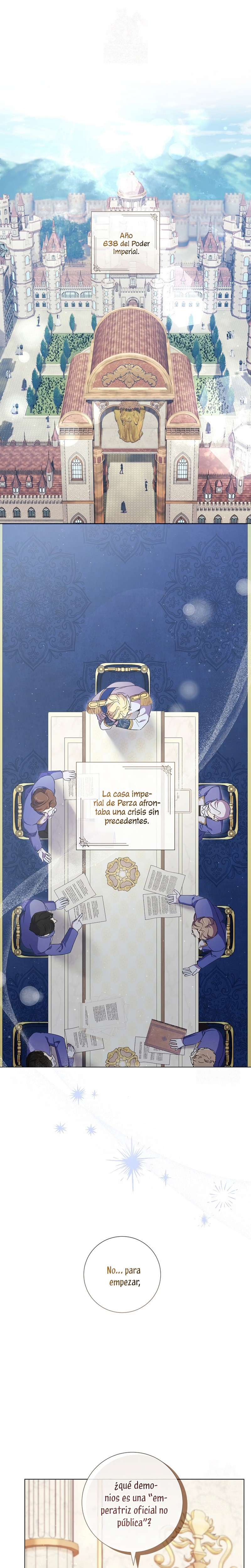 ¿Qué clase de divorcio es éste cuando ni siquiera me he casado, Su Majestad? Capítulo 54 - Page 3