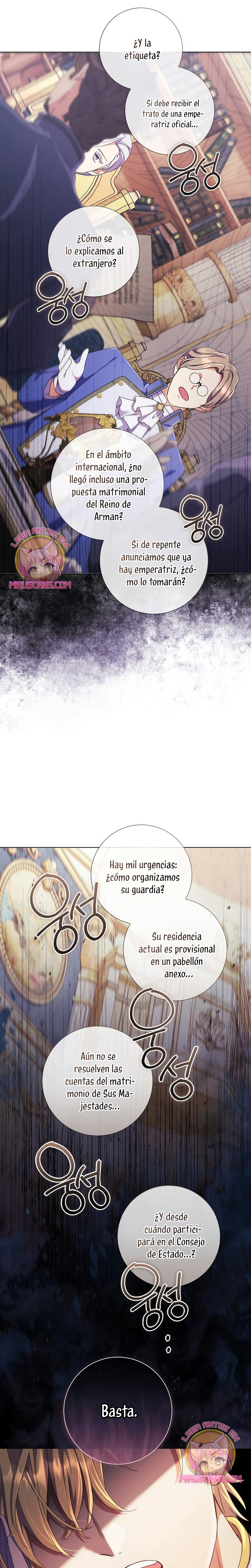 ¿Qué clase de divorcio es éste cuando ni siquiera me he casado, Su Majestad? Capítulo 54 - Page 5