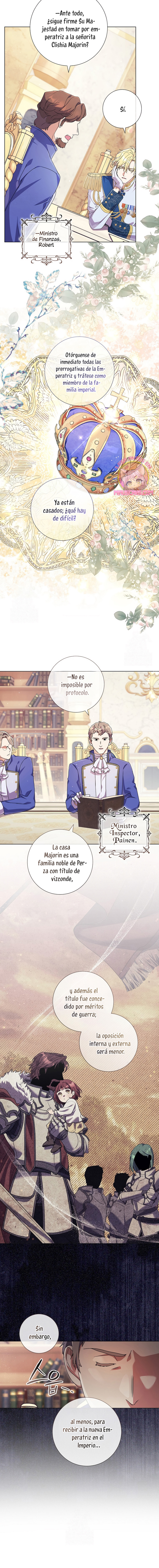 ¿Qué clase de divorcio es éste cuando ni siquiera me he casado, Su Majestad? Capítulo 54 - Page 7