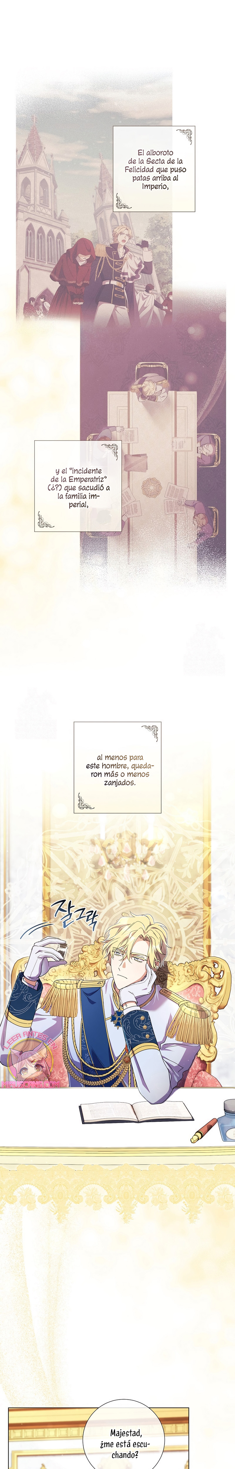 ¿Qué clase de divorcio es éste cuando ni siquiera me he casado, Su Majestad? Capítulo 55 - Page 3