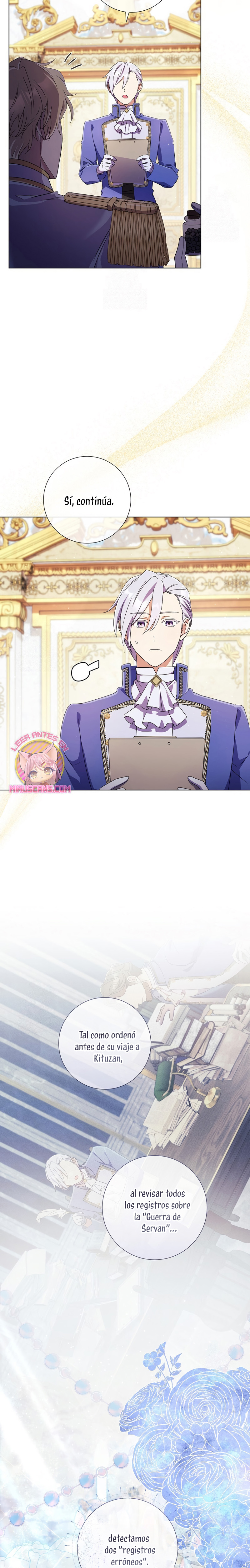 ¿Qué clase de divorcio es éste cuando ni siquiera me he casado, Su Majestad? Capítulo 55 - Page 4