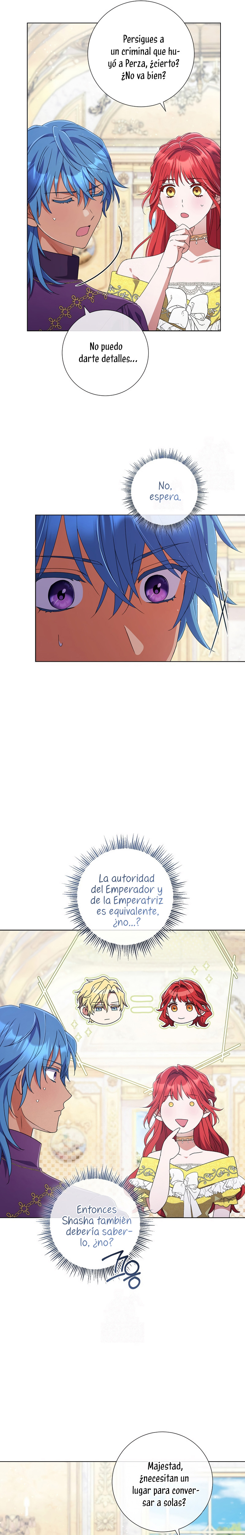 ¿Qué clase de divorcio es éste cuando ni siquiera me he casado, Su Majestad? Capítulo 56 - Page 8