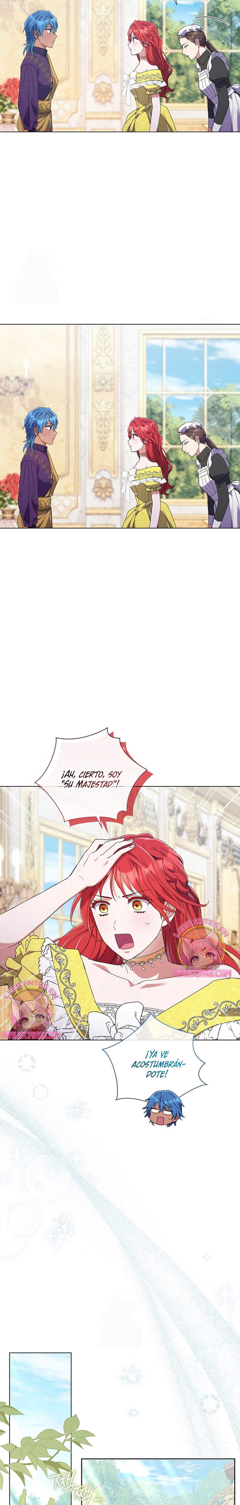 ¿Qué clase de divorcio es éste cuando ni siquiera me he casado, Su Majestad? Capítulo 56 - Page 9