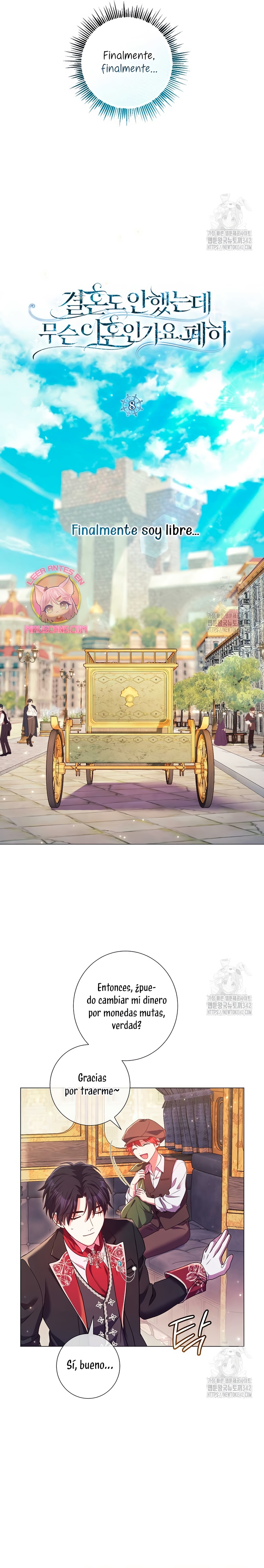 ¿Qué clase de divorcio es éste cuando ni siquiera me he casado, Su Majestad? Capítulo 8 - Page 5