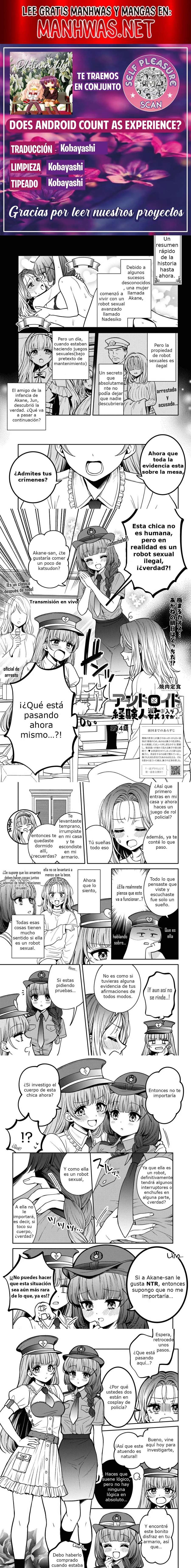 Does it Count if You Lose Your Virginity to an Android? Capítulo 14 - Page 1