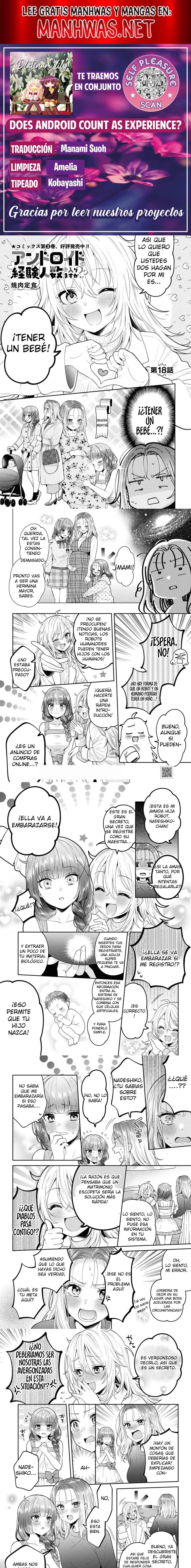 Does it Count if You Lose Your Virginity to an Android? Capítulo 18 - Page 1