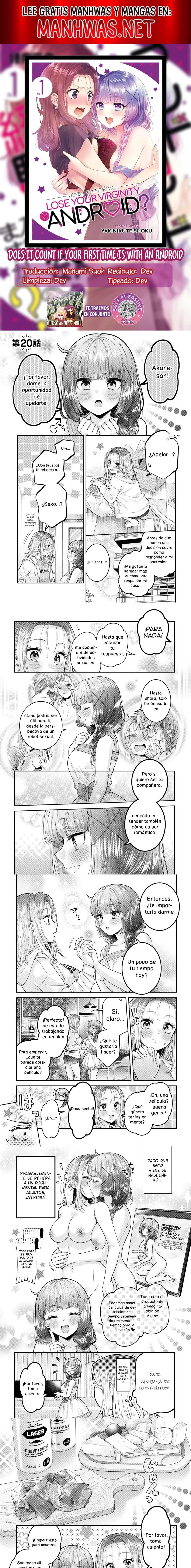 Does it Count if You Lose Your Virginity to an Android? Capítulo 20 - Page 1