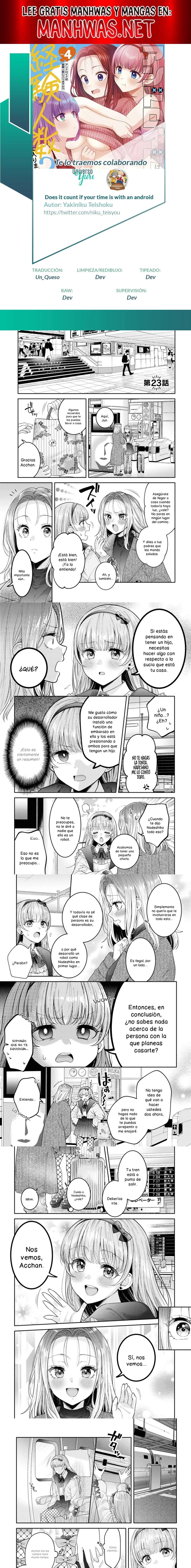 Does it Count if You Lose Your Virginity to an Android? Capítulo 23 - Page 1