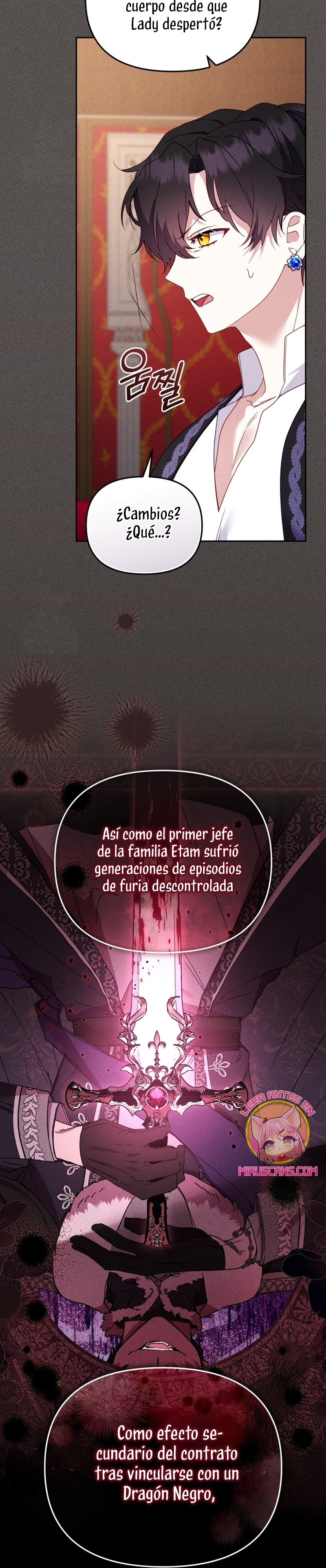Estoy siendo criada por villanos Capítulo 117 - Page 6