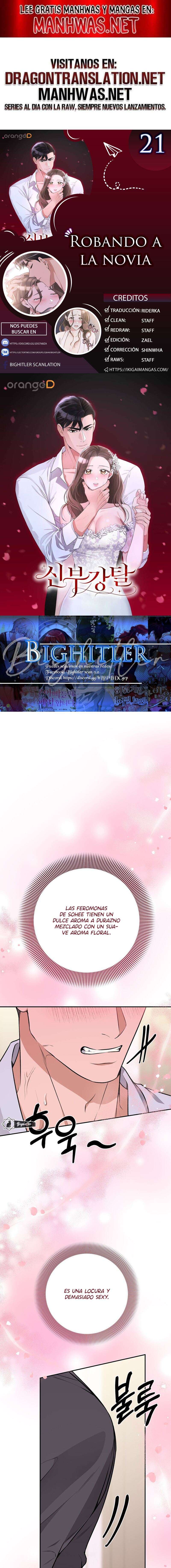 ROBANDO A LA NOVIA Capítulo 21 - Page 1