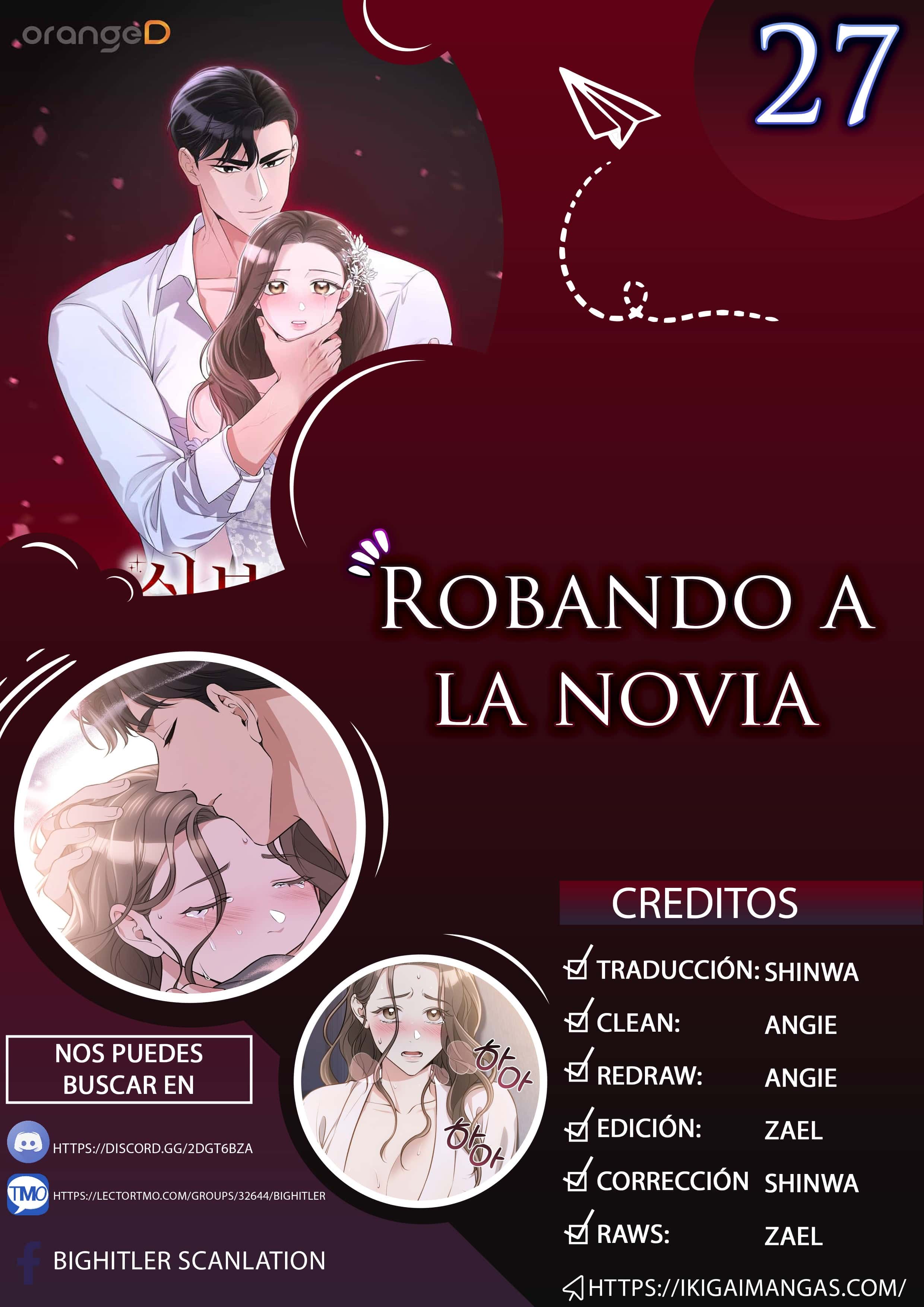 ROBANDO A LA NOVIA Capítulo 27 - Page 1