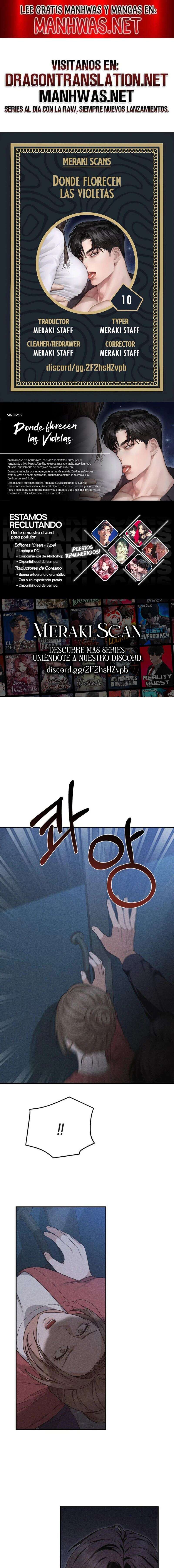 Donde florecen las violetas Capítulo 10 - Page 1