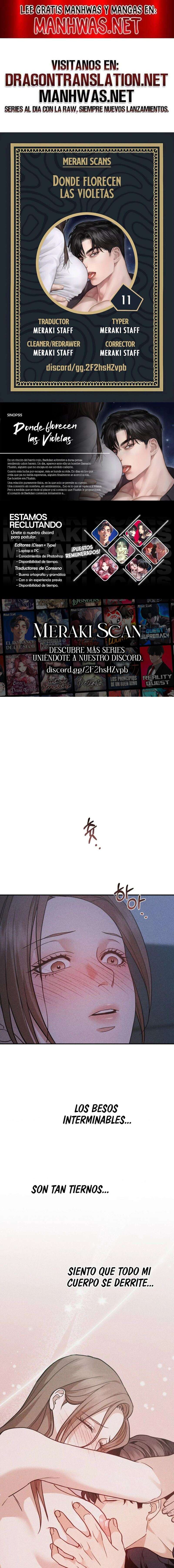 Donde florecen las violetas Capítulo 11 - Page 1