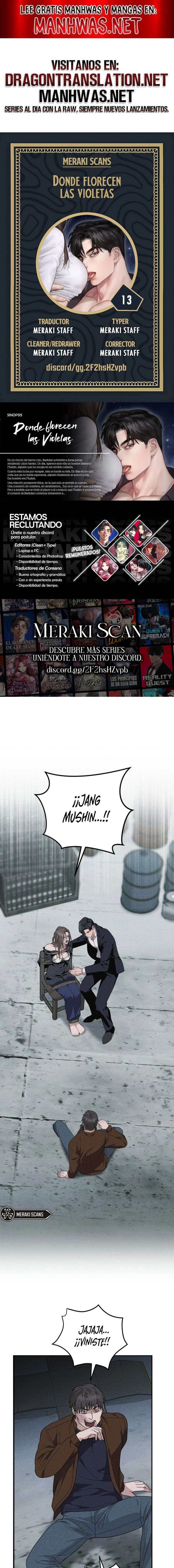 Donde florecen las violetas Capítulo 13 - Page 1