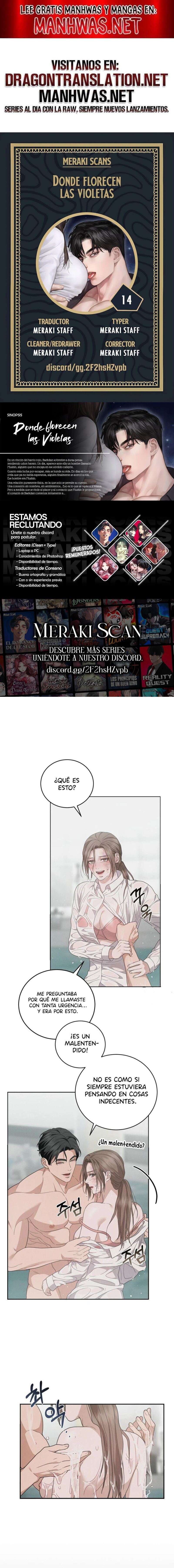 Donde florecen las violetas Capítulo 14 - Page 1