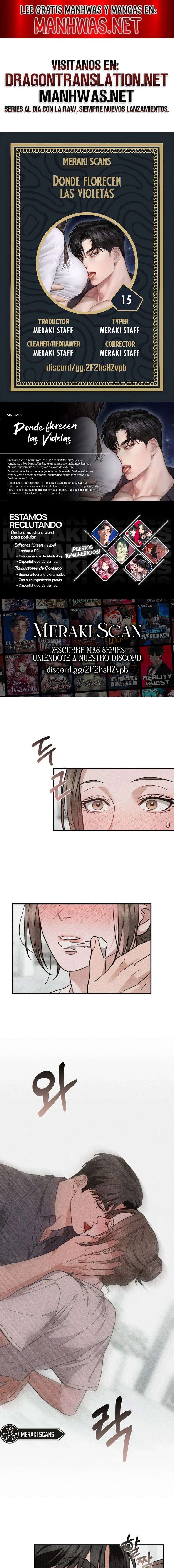 Donde florecen las violetas Capítulo 15 - Page 1