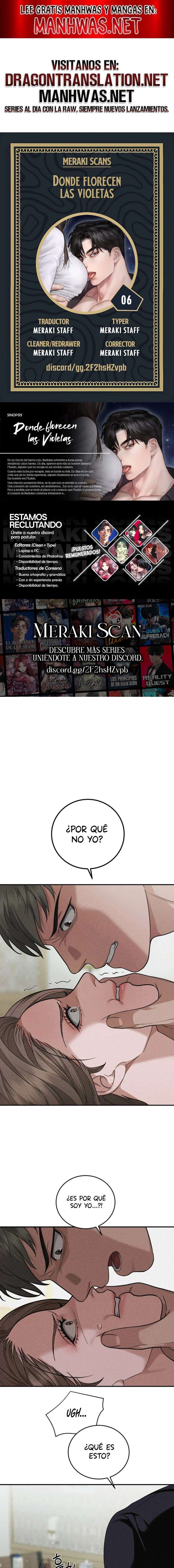 Donde florecen las violetas Capítulo 6 - Page 1