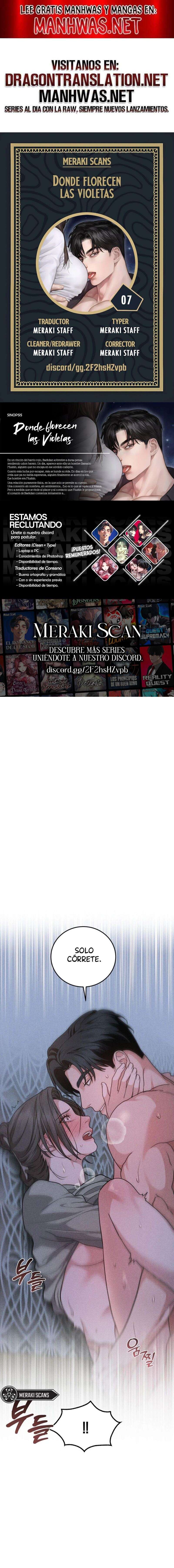 Donde florecen las violetas Capítulo 7 - Page 1