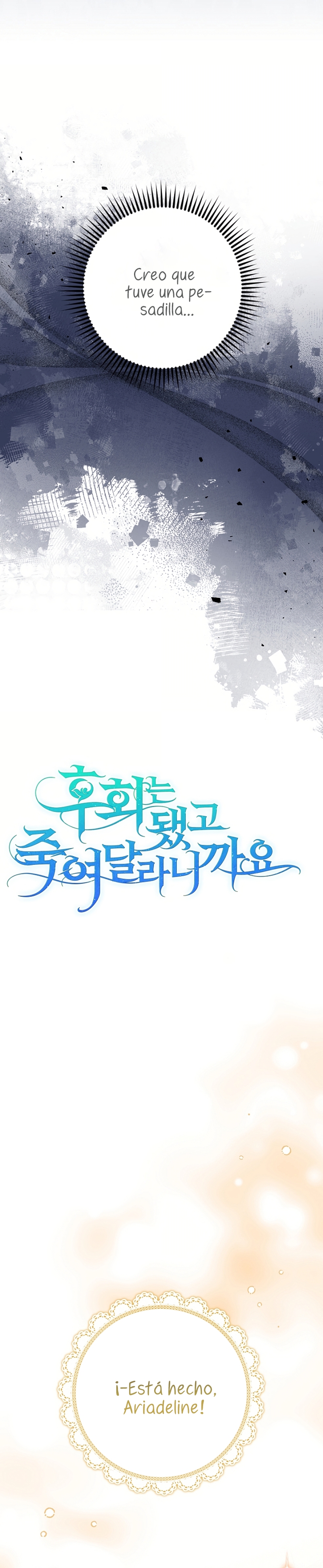 Ya basta de arrepentimientos, solo te pido que me mates Capítulo 57 - Page 8