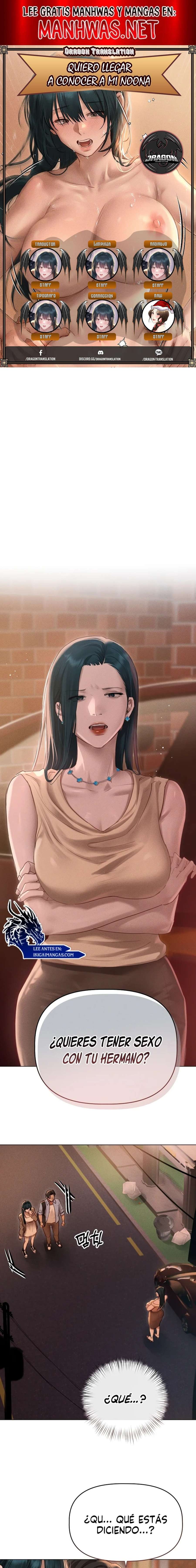 Quiero Llegar A Conocerla Capítulo 10 - Page 1