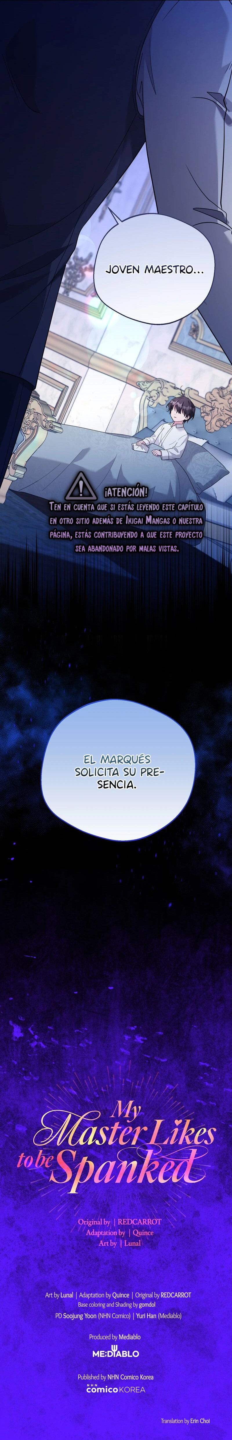 Al Joven Maestro le gusta ser Castigado. Capítulo 11 - Page 10