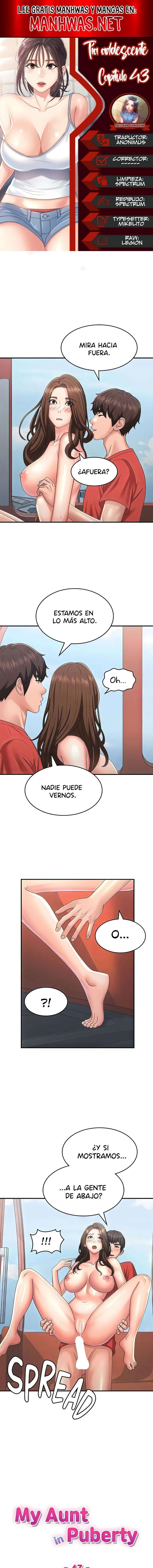 Tia Adolescente Capítulo 43 - Page 1