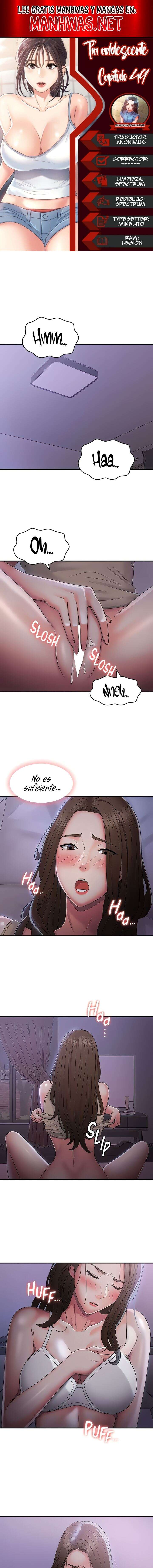 Tia Adolescente Capítulo 49 - Page 1