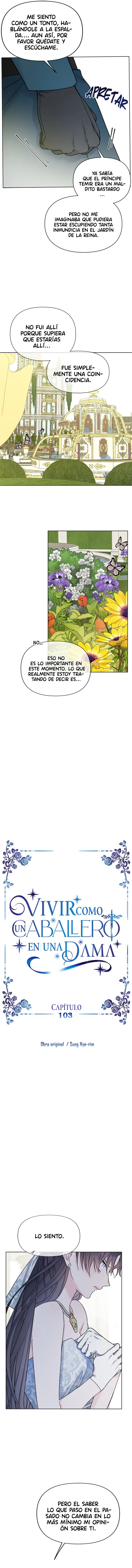 Luci, La Caballero Que Vive Como Una Dama Capítulo 103 - Page 4