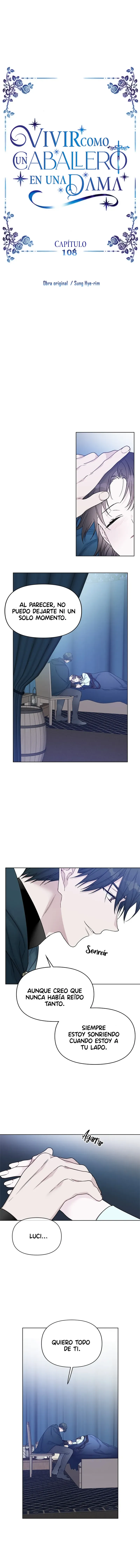 Luci, La Caballero Que Vive Como Una Dama Capítulo 108 - Page 4