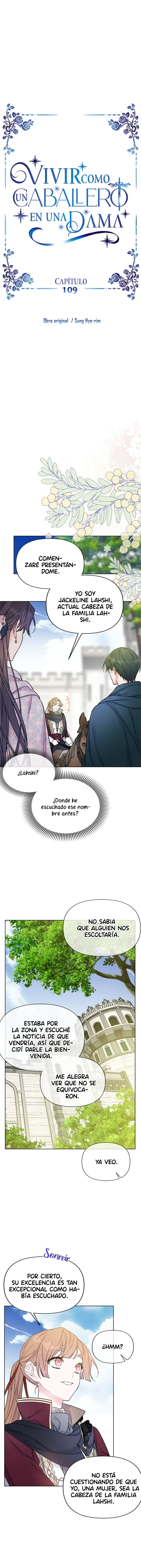 Luci, La Caballero Que Vive Como Una Dama Capítulo 109 - Page 5