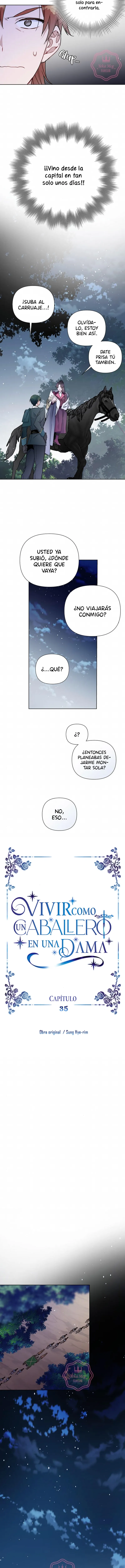Luci, La Caballero Que Vive Como Una Dama Capítulo 35 - Page 6