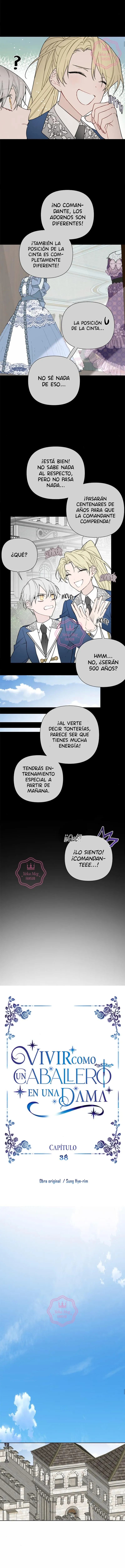 Luci, La Caballero Que Vive Como Una Dama Capítulo 38 - Page 4