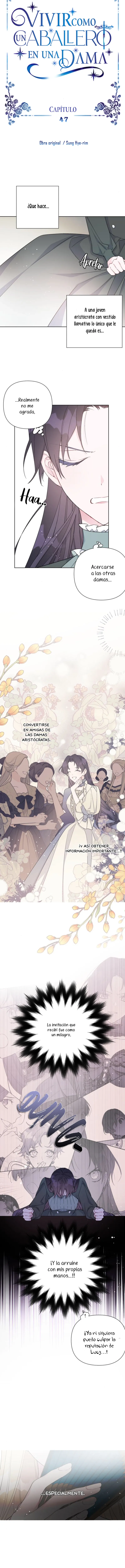 Luci, La Caballero Que Vive Como Una Dama Capítulo 47 - Page 5