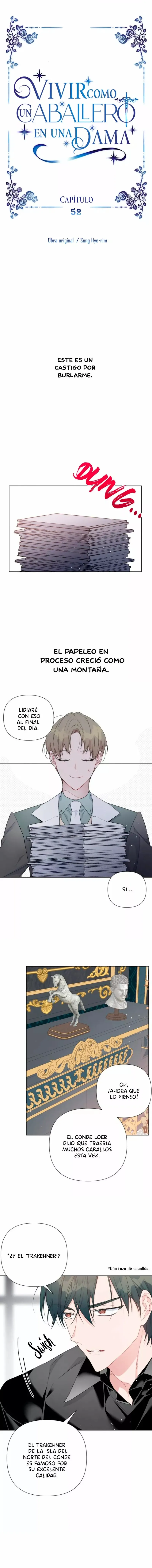 Luci, La Caballero Que Vive Como Una Dama Capítulo 52 - Page 5