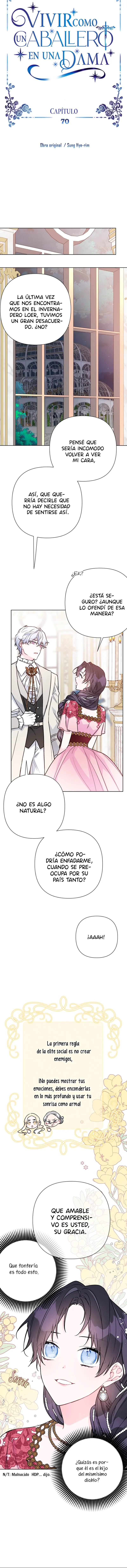 Luci, La Caballero Que Vive Como Una Dama Capítulo 70 - Page 4