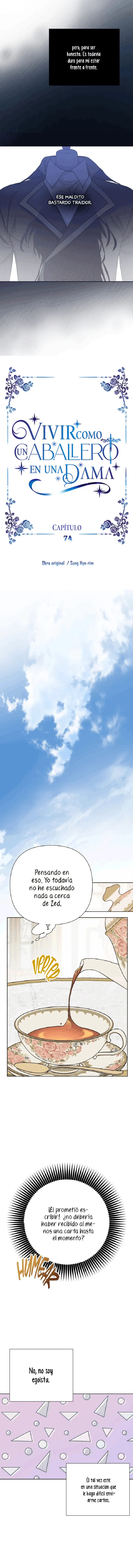 Luci, La Caballero Que Vive Como Una Dama Capítulo 74 - Page 5
