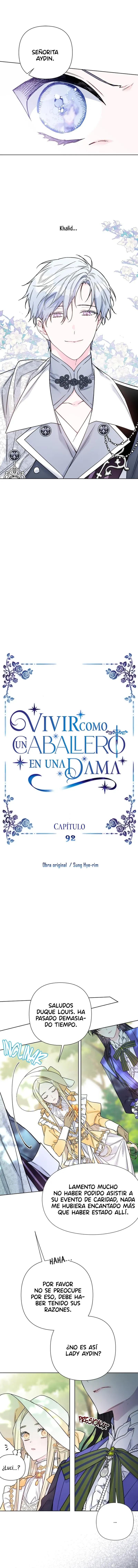 Luci, La Caballero Que Vive Como Una Dama Capítulo 92 - Page 3