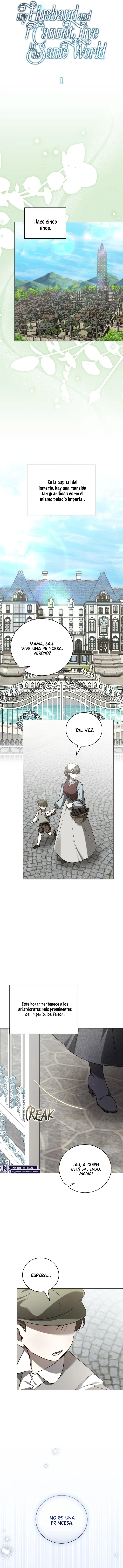 Mi marido y yo no podemos vivir en el mismo mundo Capítulo 1 - Page 7