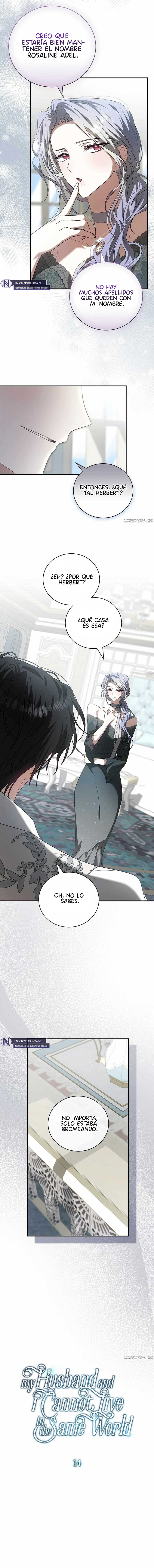 Mi marido y yo no podemos vivir en el mismo mundo Capítulo 14 - Page 3