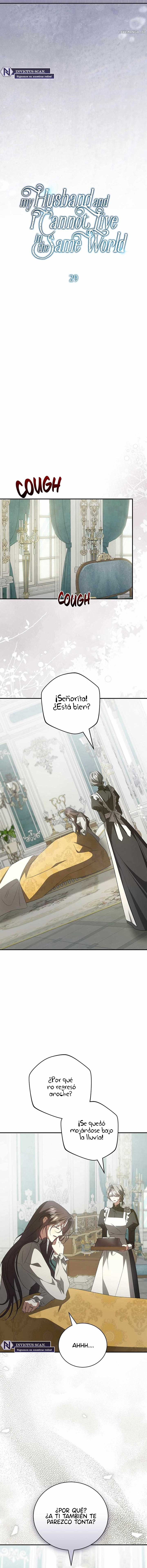 Mi marido y yo no podemos vivir en el mismo mundo Capítulo 29 - Page 3