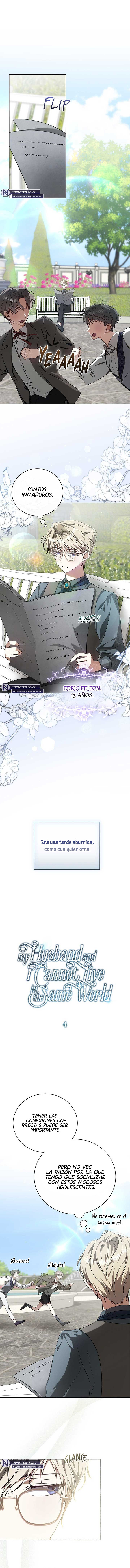 Mi marido y yo no podemos vivir en el mismo mundo Capítulo 4 - Page 1