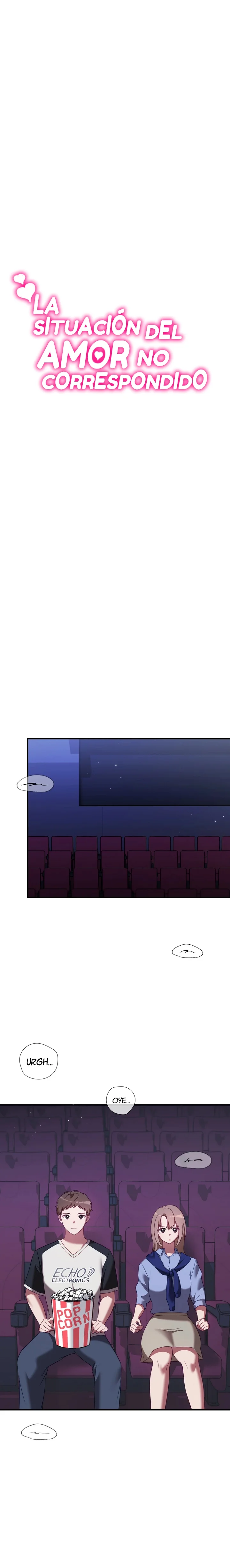 La situación del amor no correspondido Capítulo 11 - Page 1