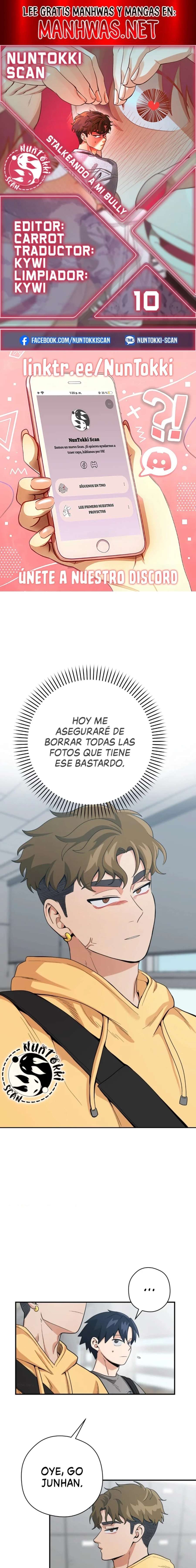 Stalkeando a mi bully Capítulo 10 - Page 1