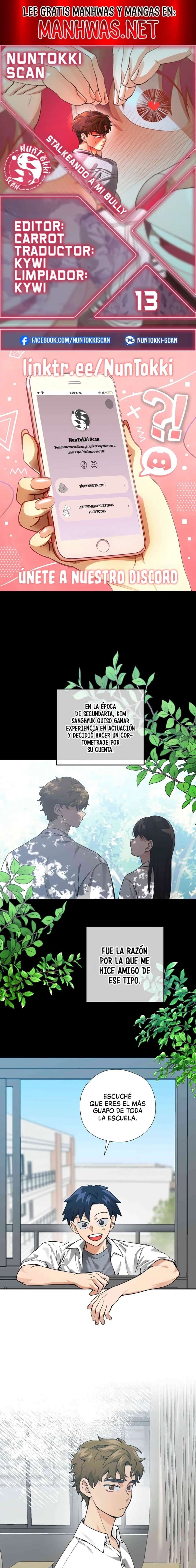 Stalkeando a mi bully Capítulo 13 - Page 1