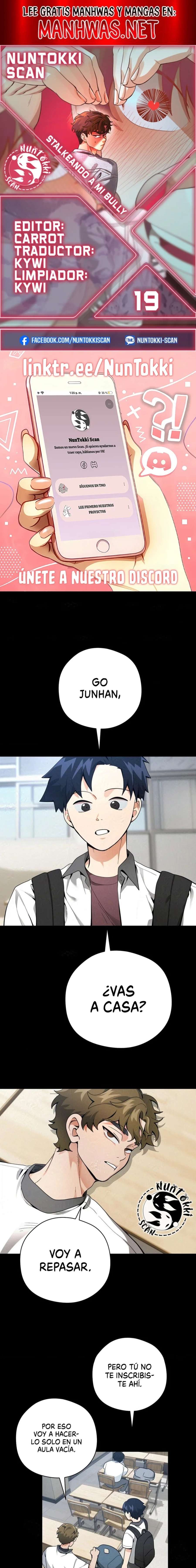 Stalkeando a mi bully Capítulo 19 - Page 1