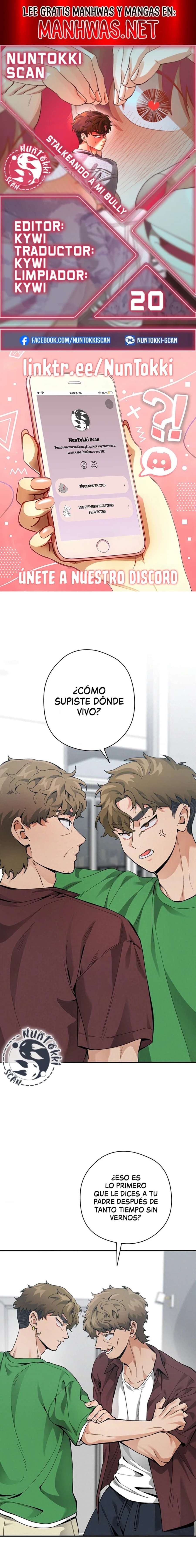 Stalkeando a mi bully Capítulo 20 - Page 1