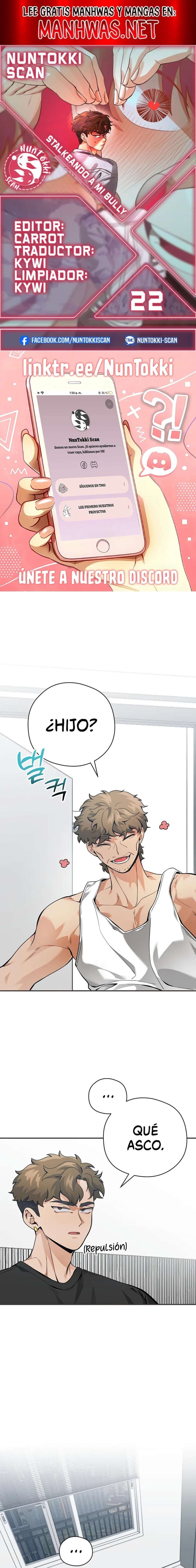 Stalkeando a mi bully Capítulo 22 - Page 1